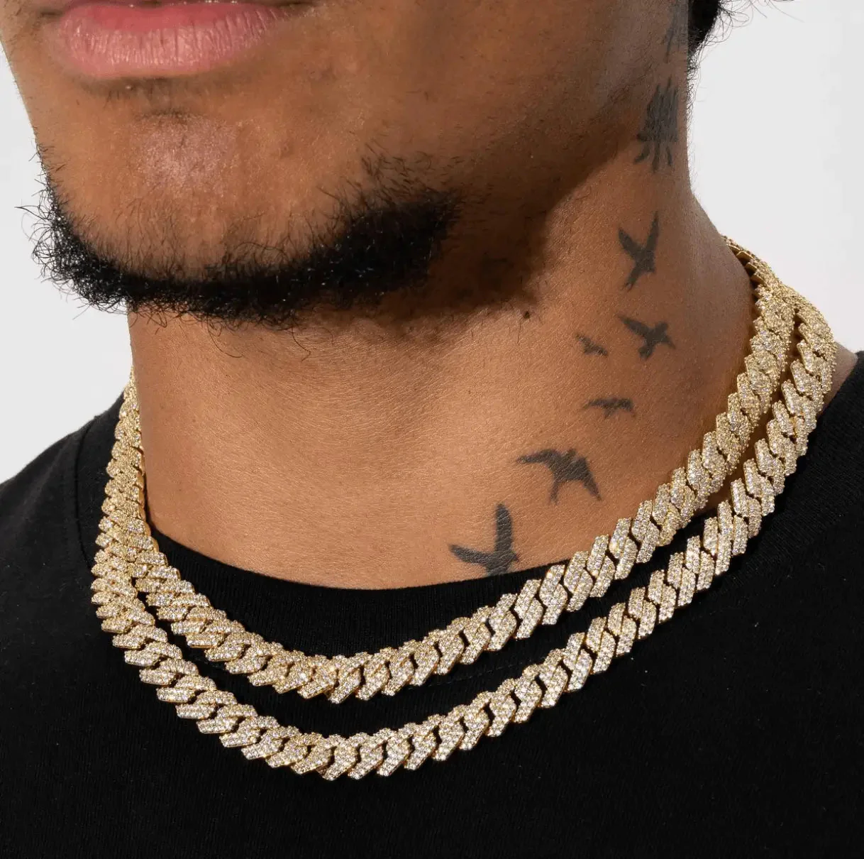 10MM ICED OUT CUBAN LINK CHAIN - Image 6