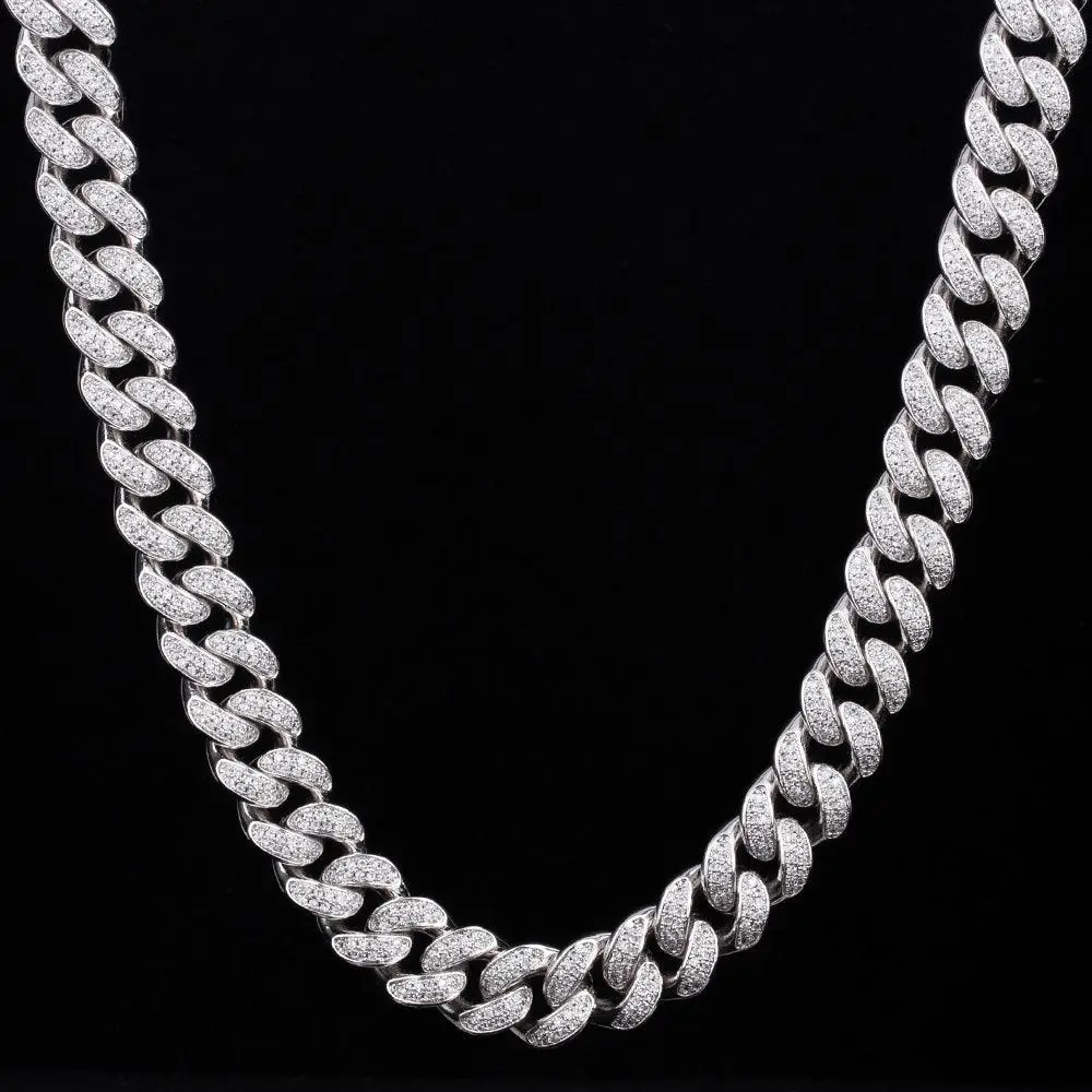 12mm Iced Out Cuban Link Necklace - Image 5