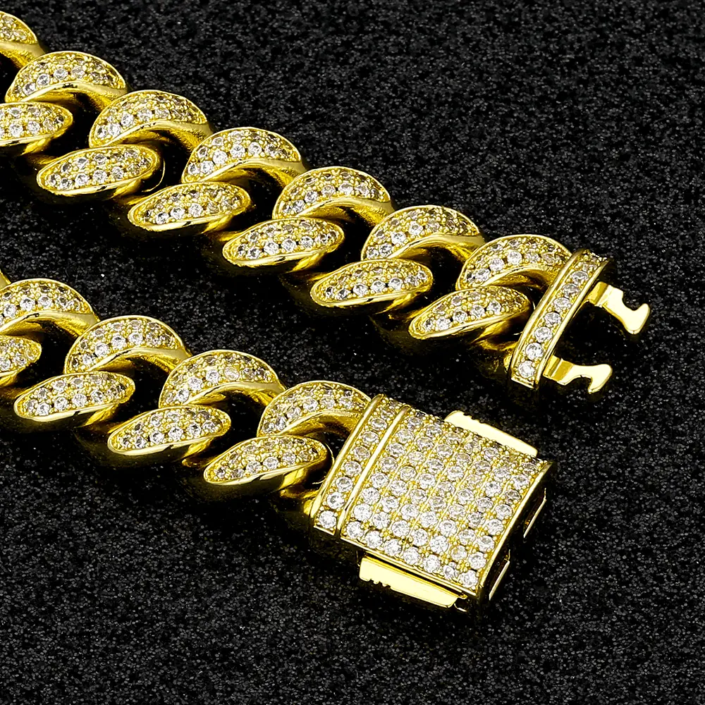 12mm Iced Out Cuban Link Necklace - Image 6