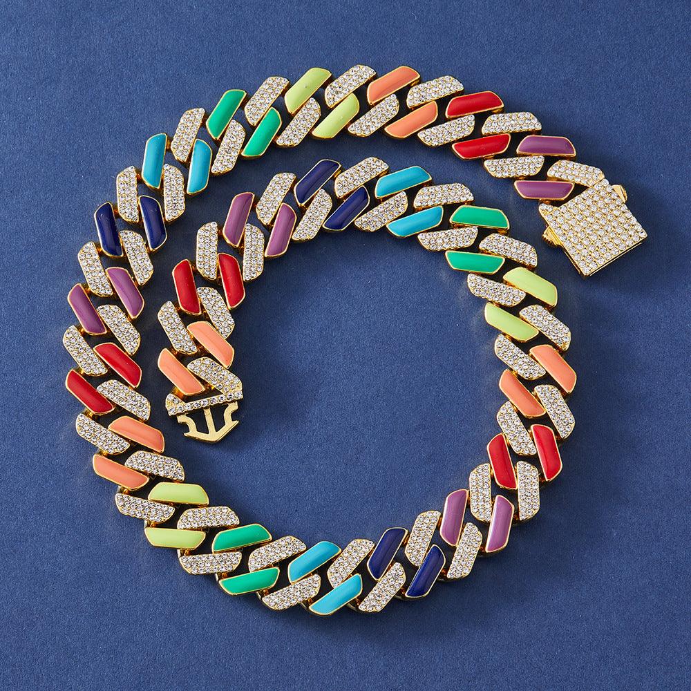 14MM GUMMY ICED OUT CUBAN CHAIN - Image 2