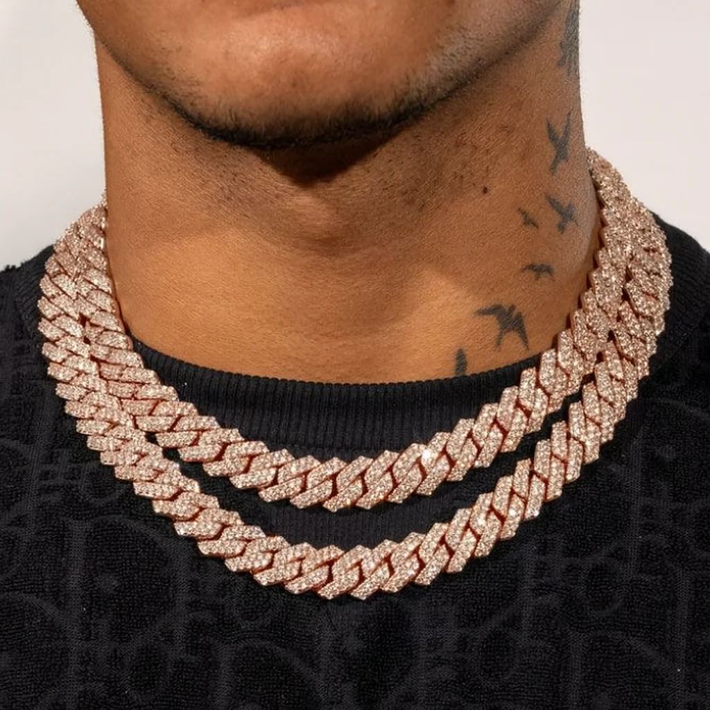 14MM ICED OUT CUBAN CHAIN - Image 3
