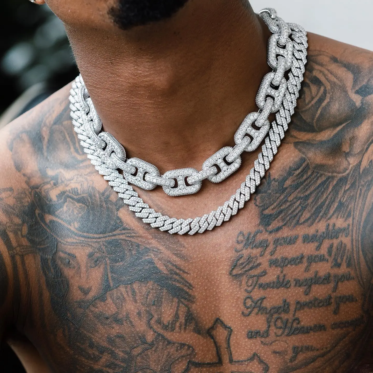 20mm 8-Link Diamond Chain - Image 8