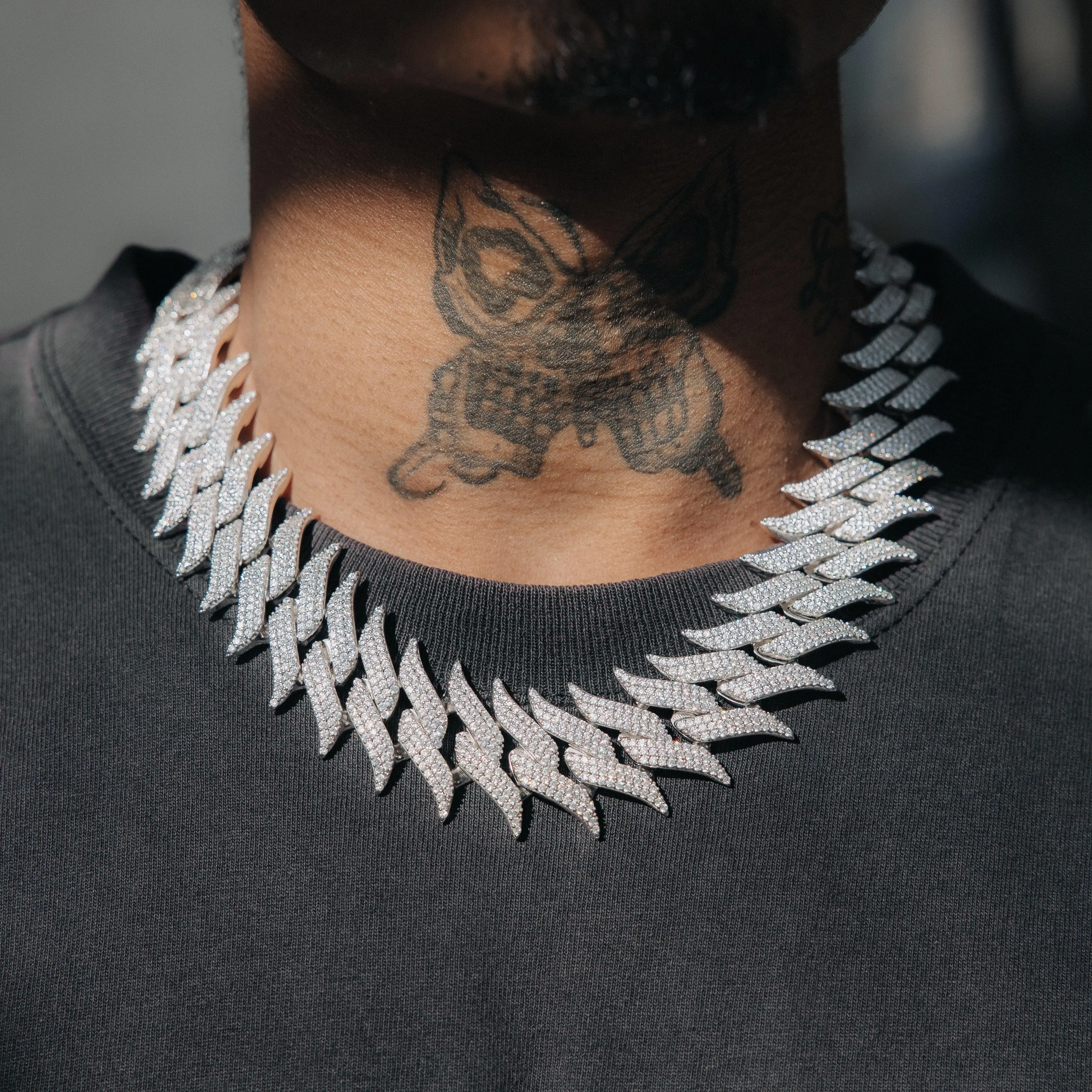 30mm Spiked Cuban Chain - Image 5