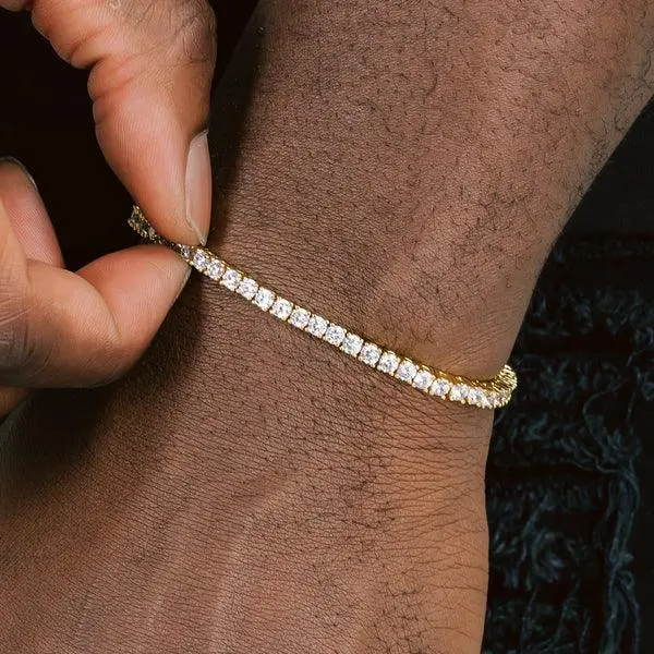 3MM VVS Tennis Bracelet - Image 2