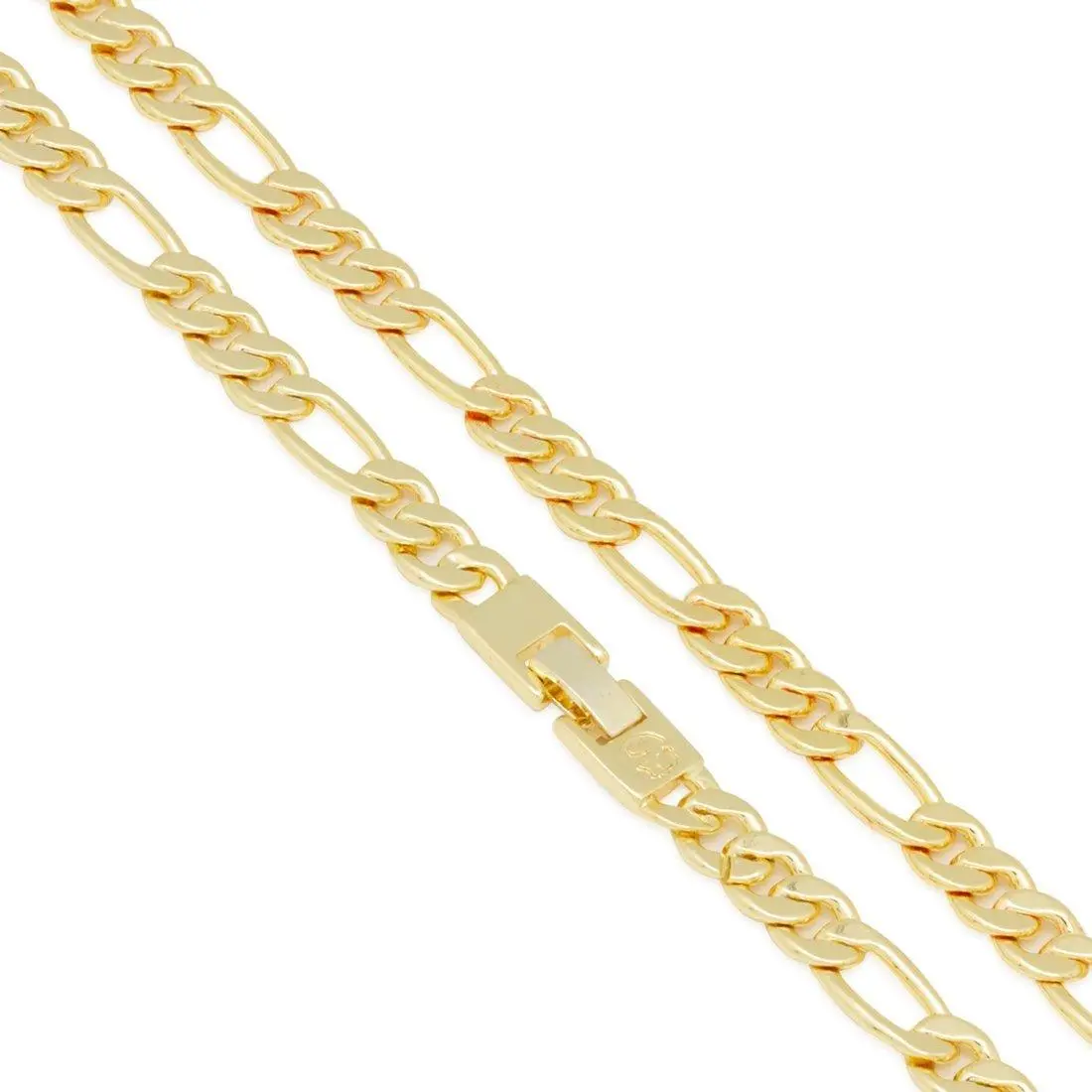 8mm Figaro Chain Choker Set - Image 4