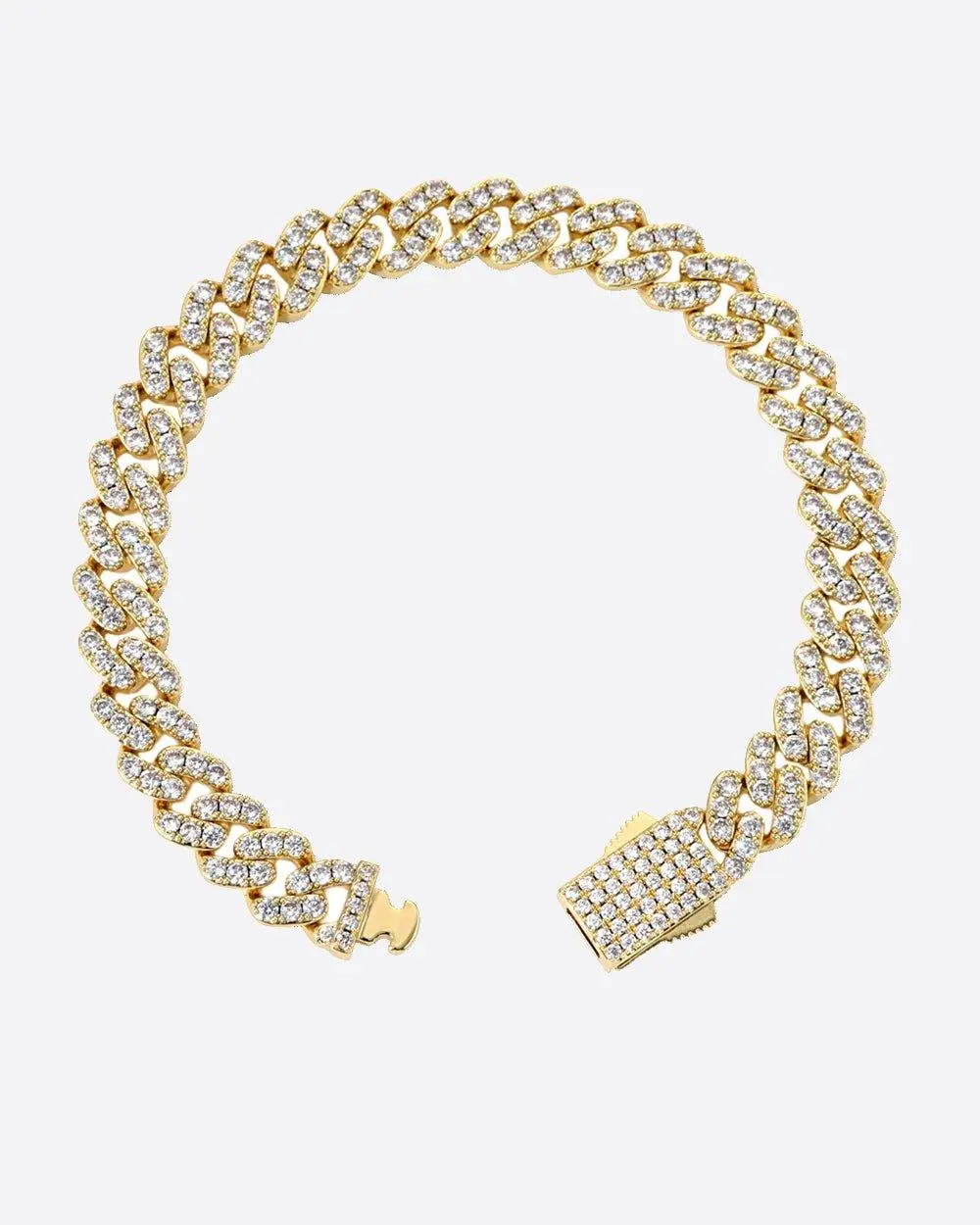 8MM ICED CUBAN Bracelet - Image 4