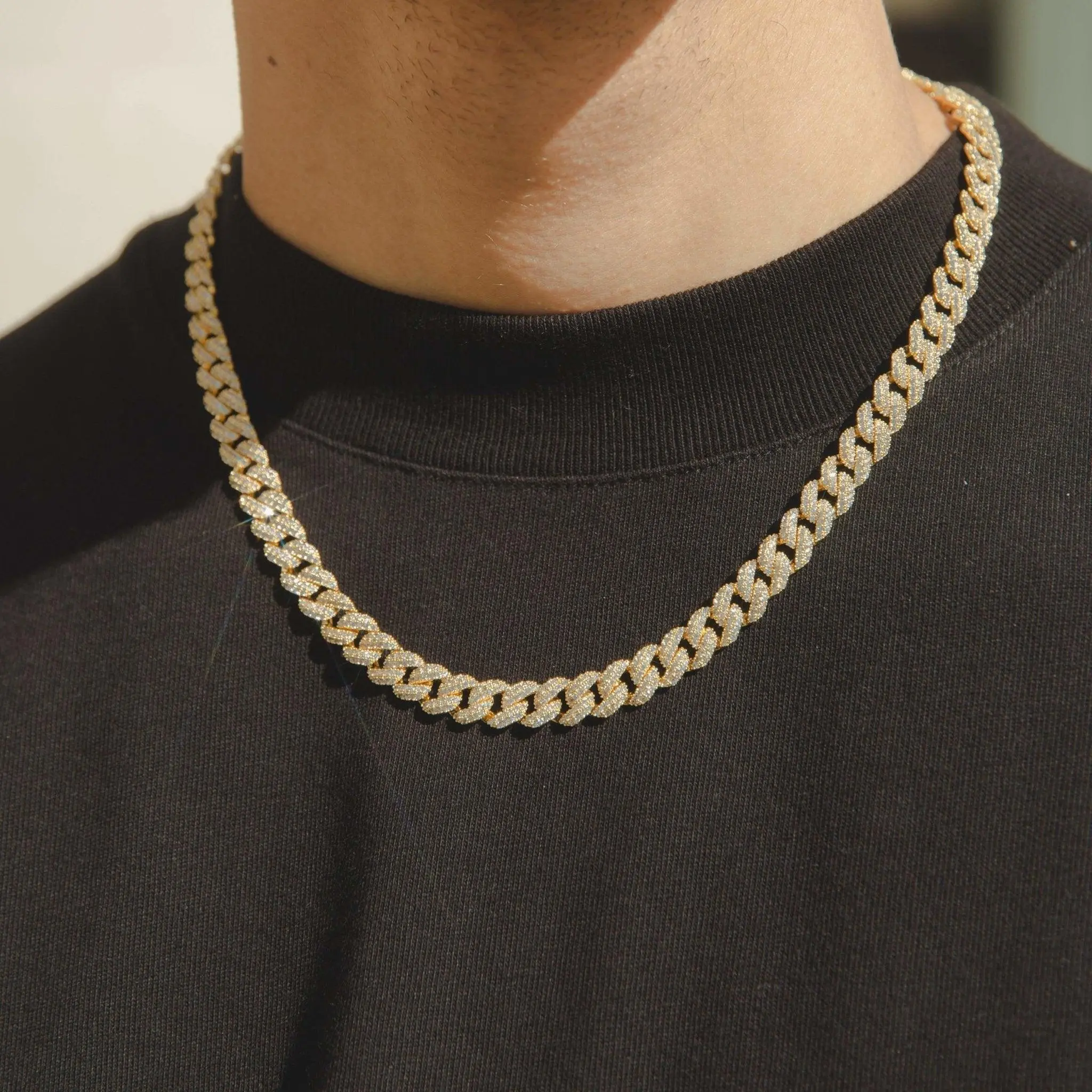 9mm Iced Cuban Link Chain - Image 3