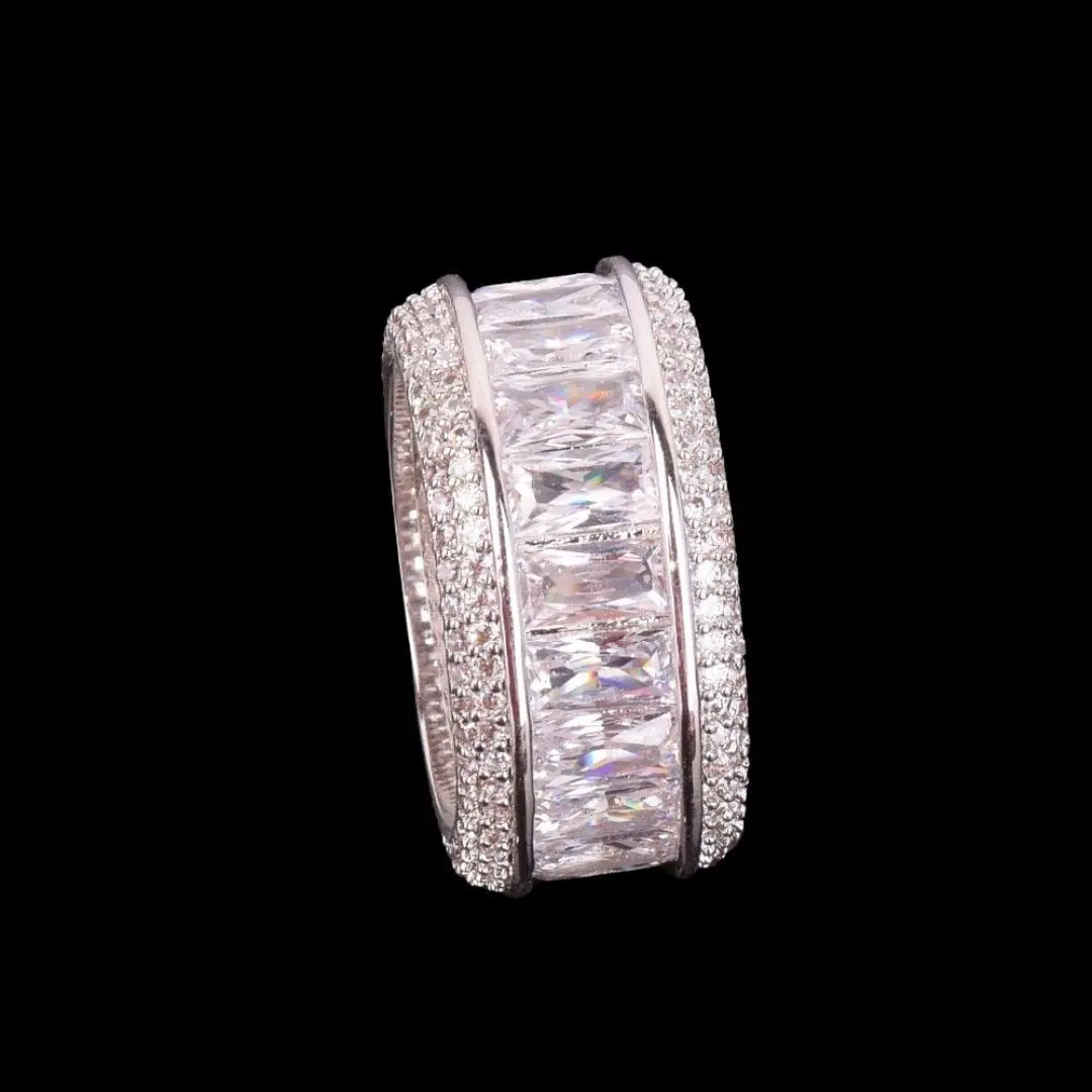 Baguette Cut Iced Out Ring - Image 5