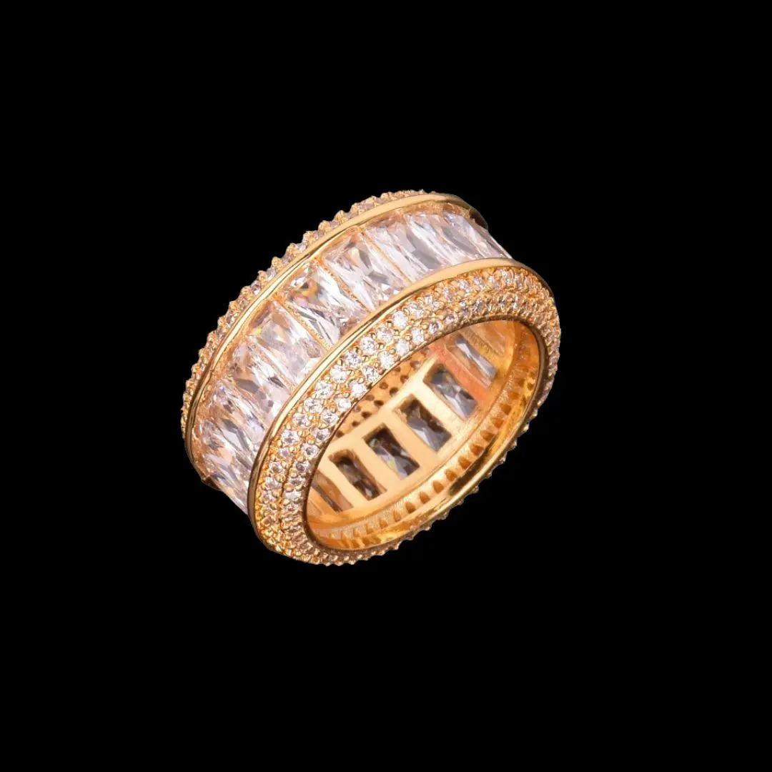 Baguette Cut Iced Out Ring - Image 7