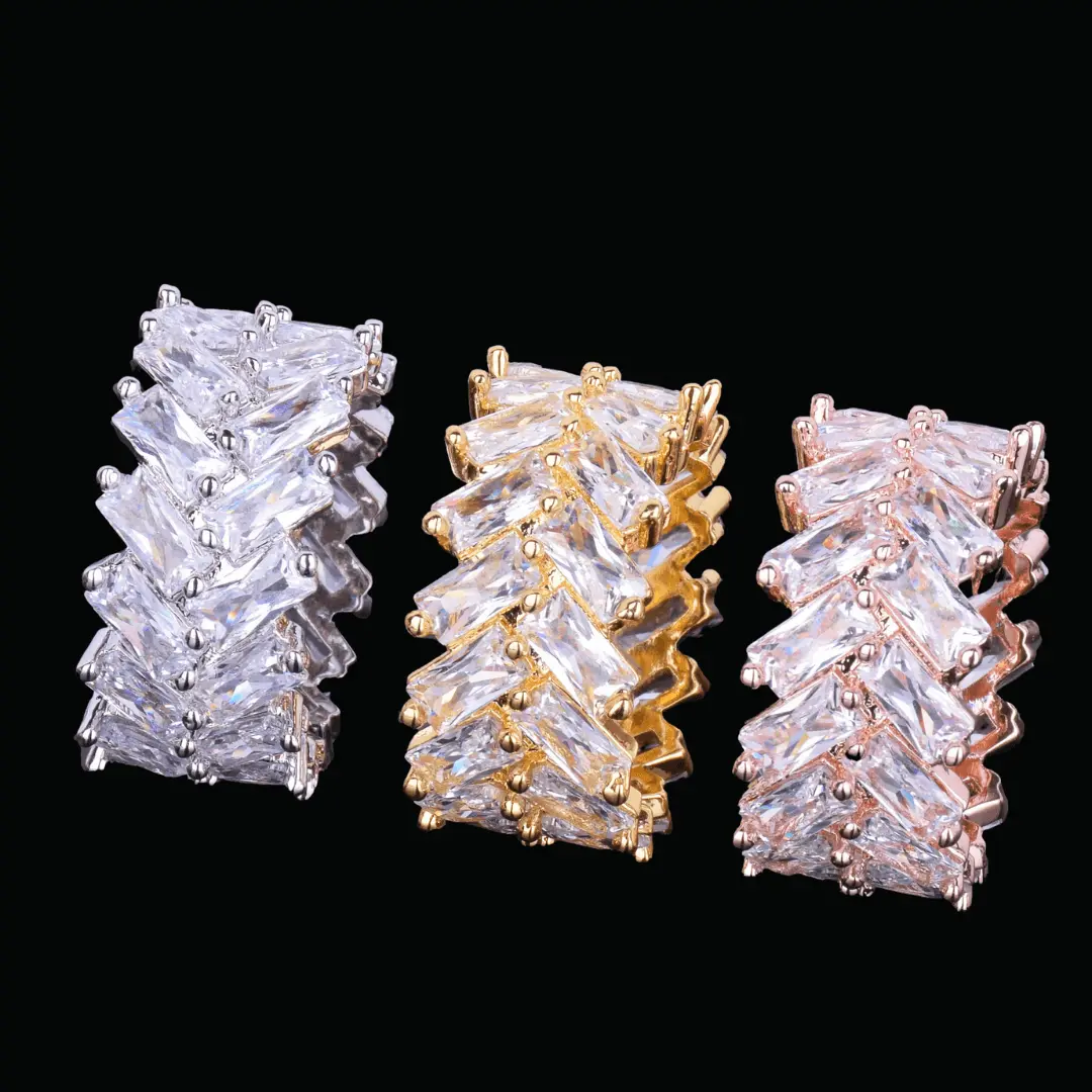 Baguette Edition Iced Out Ring