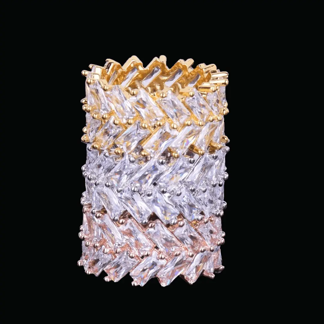 Baguette Edition Iced Out Ring - Image 3