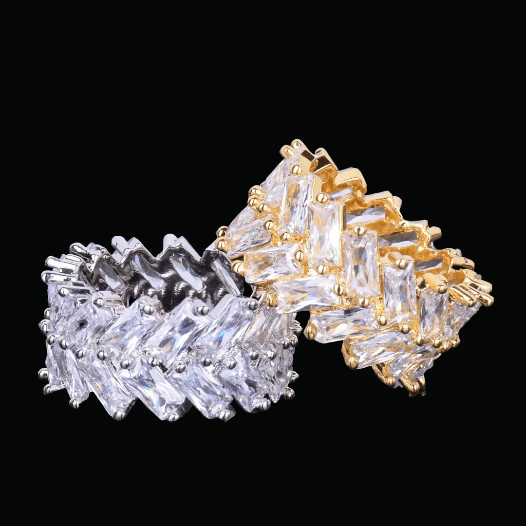 Baguette Edition Iced Out Ring - Image 4
