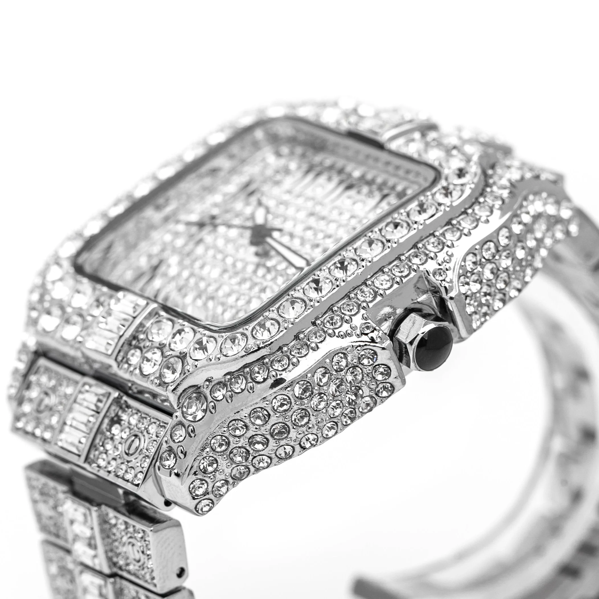 Arabic Iced Out Watch - Image 6