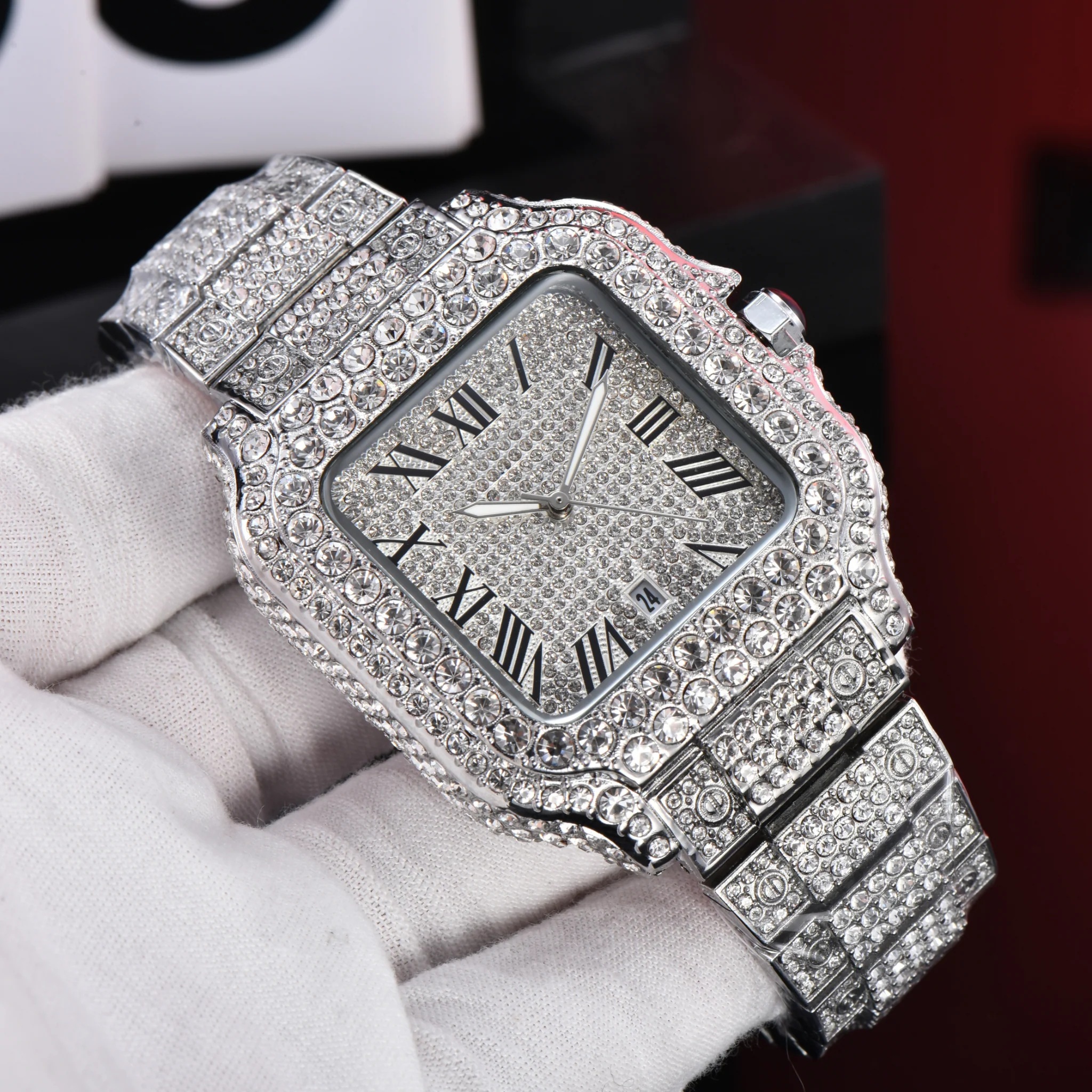 Cartice Iced Out Watch - Image 7