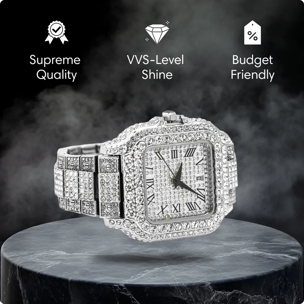 Cartice Iced Out Watch - Image 4