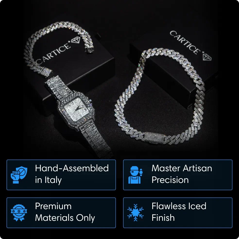 Cartice Iced Out Watch - Image 5