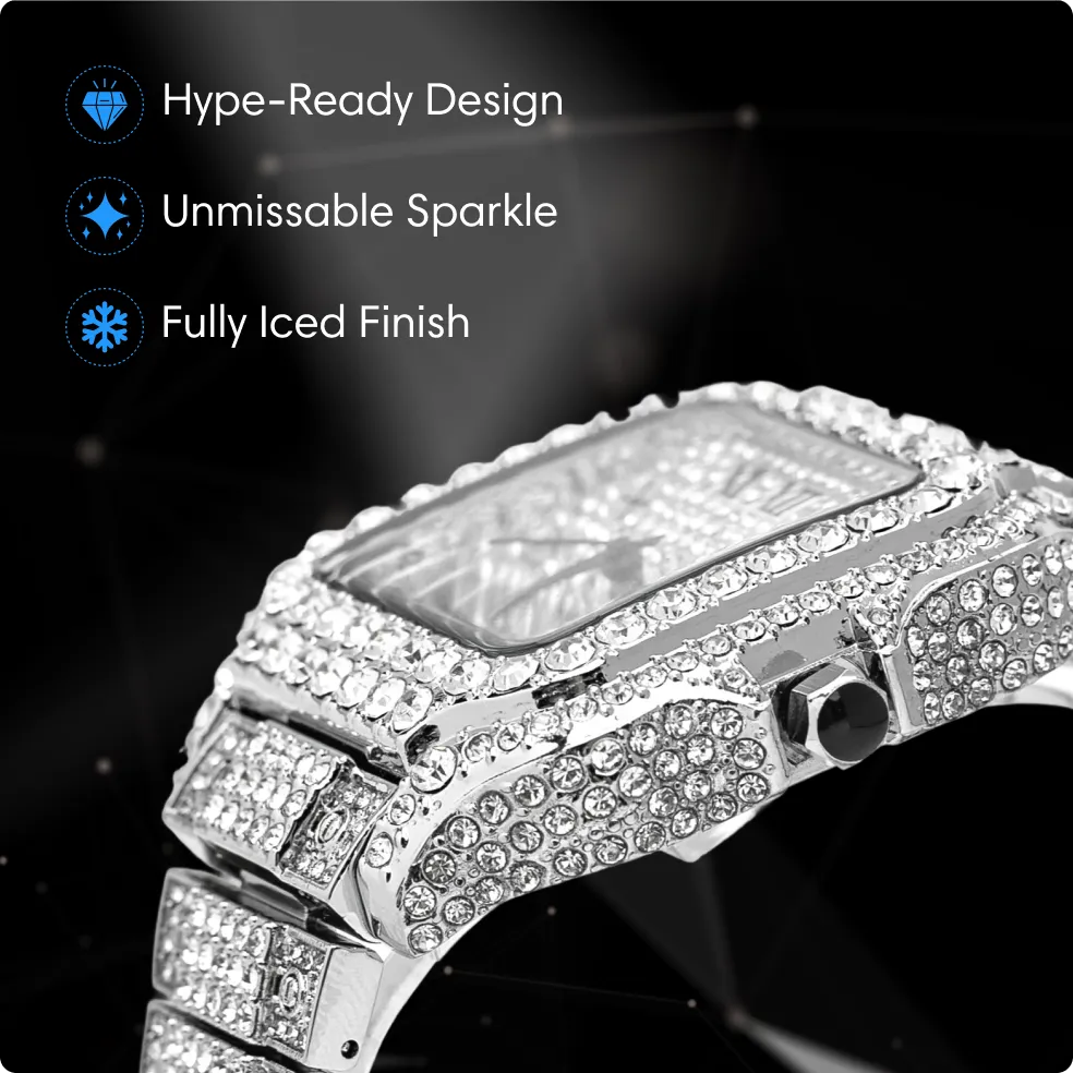 Cartice Iced Out Watch - Image 6