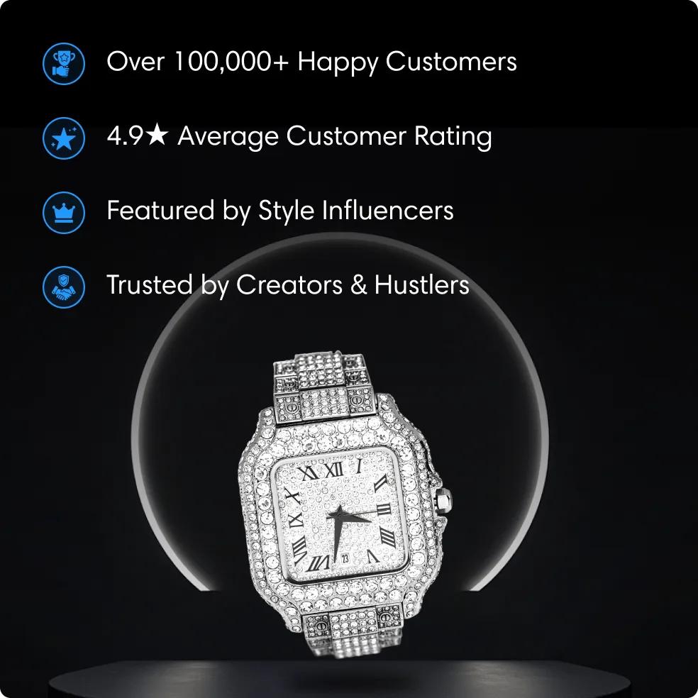 Cartice Iced Out Watch - Image 9