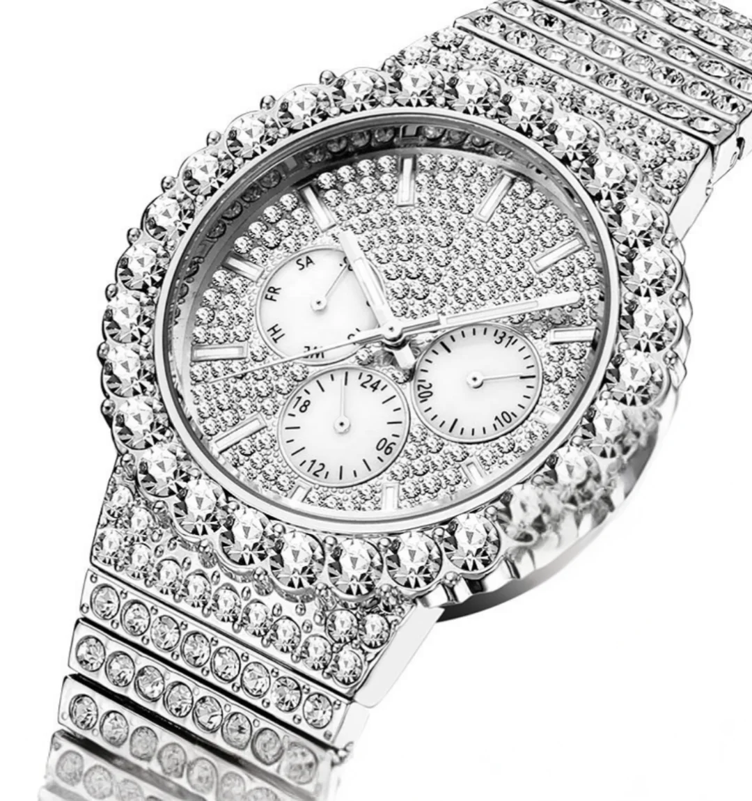 Celestial Iced Out Watch