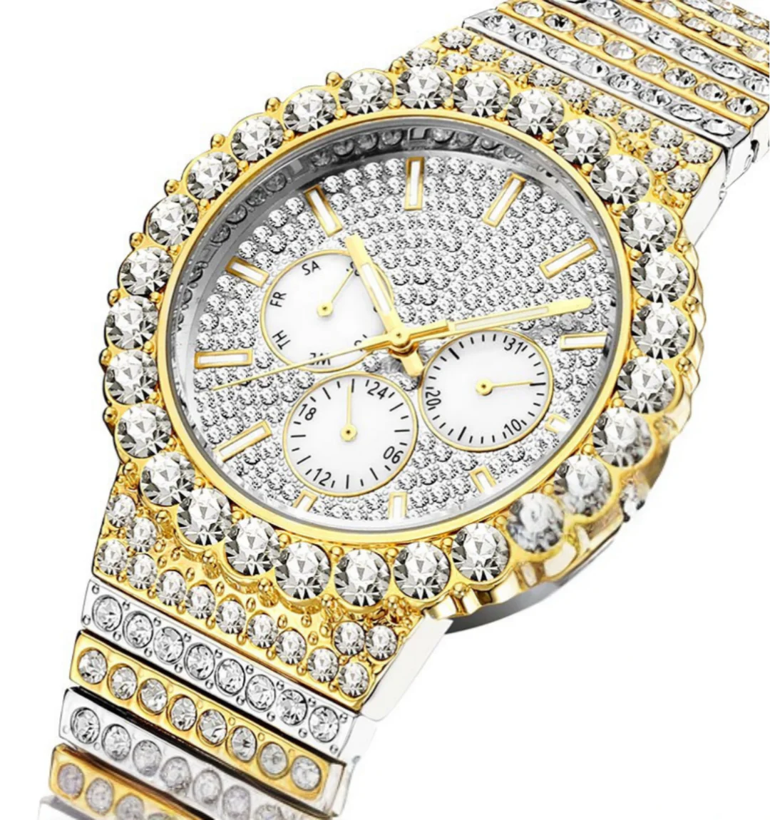 Celestial Iced Out Watch - Image 3