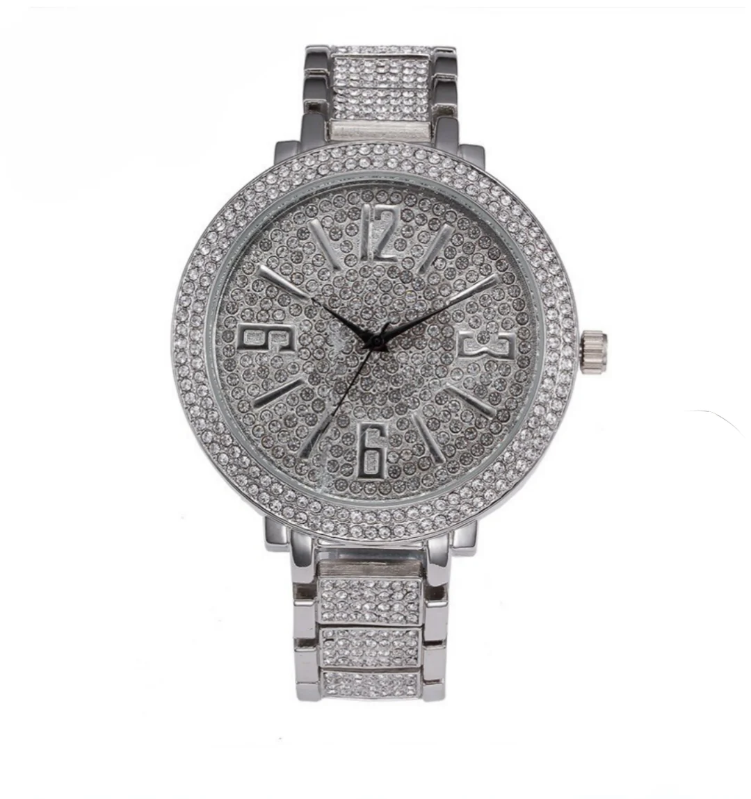 Crown Iced Out Watch