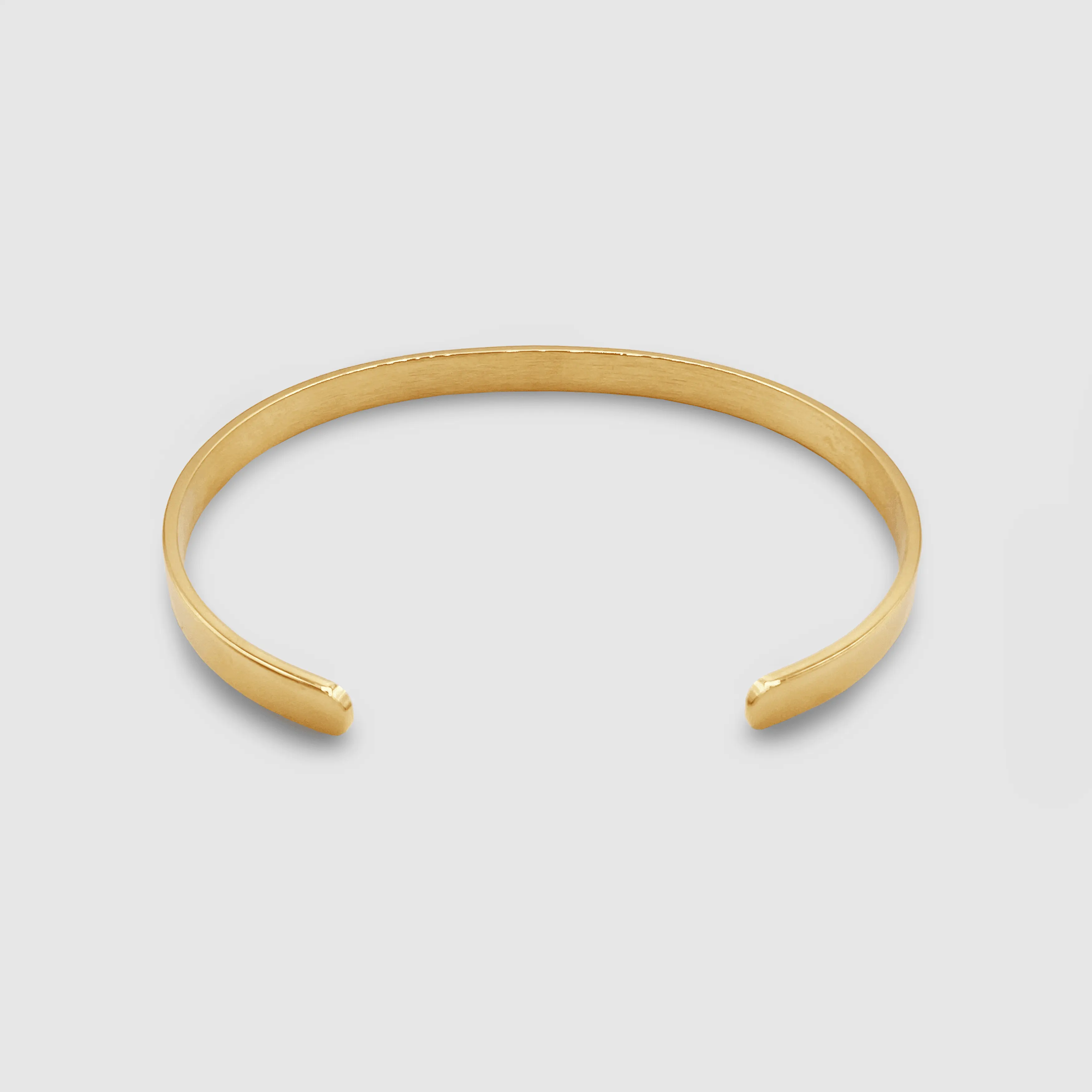 Cuff Bracelet 5mm - Gold - Image 5