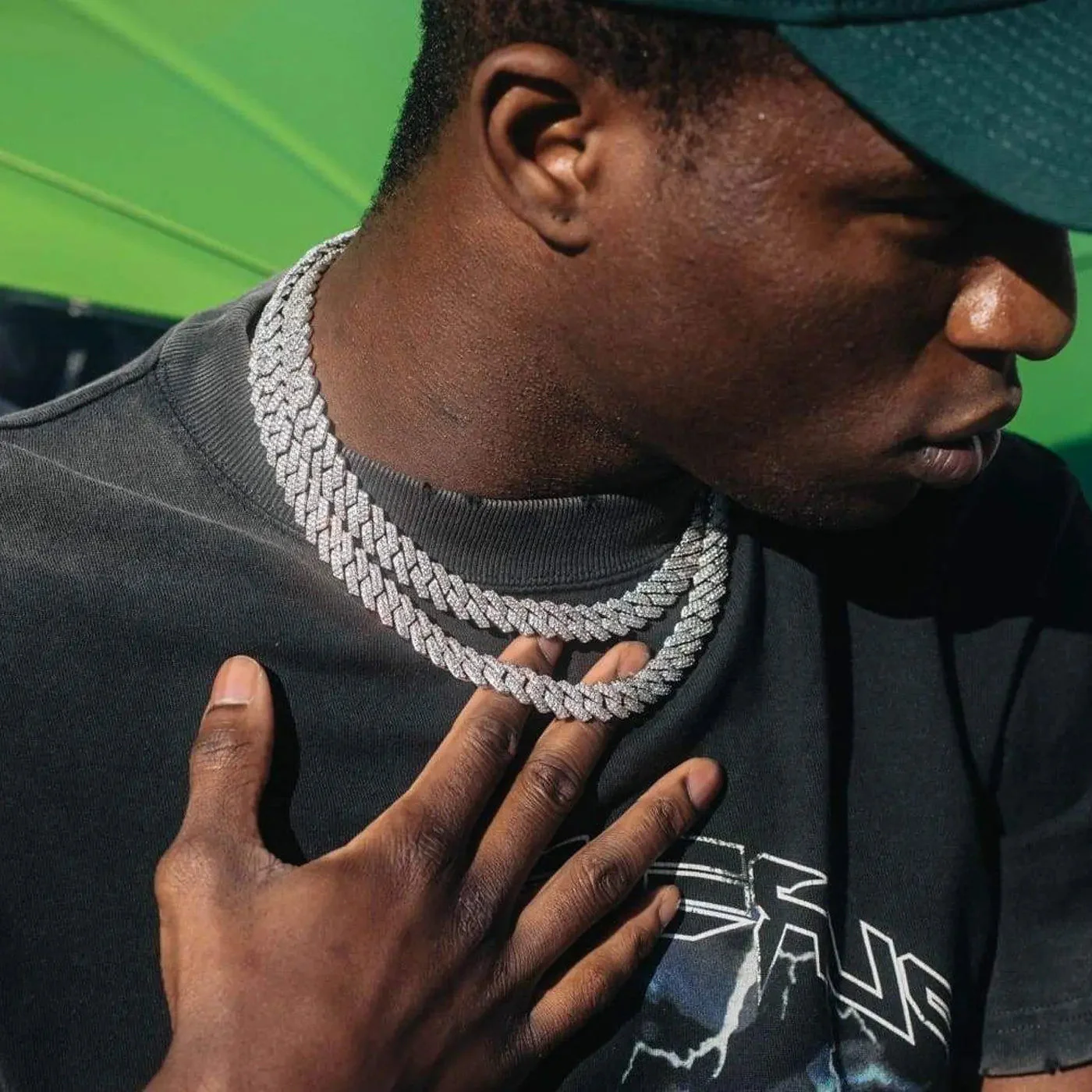 14MM ICED OUT CUBAN CHAIN - Image 11