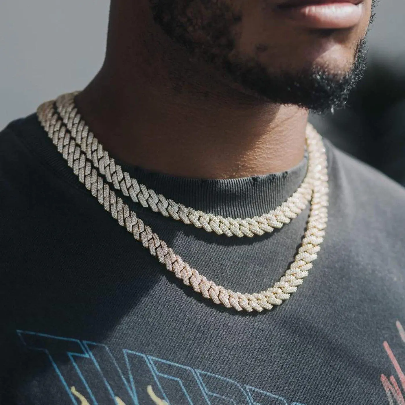 14MM ICED OUT CUBAN CHAIN - Image 2
