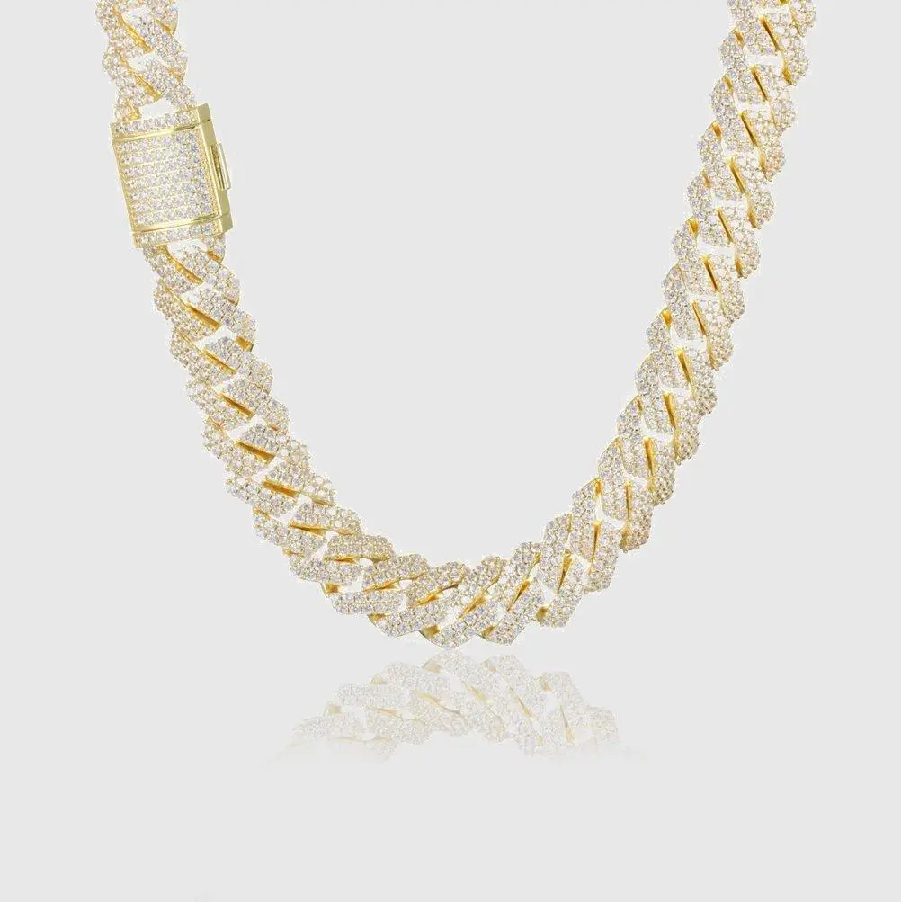 14MM ICED OUT CUBAN CHAIN - Image 4