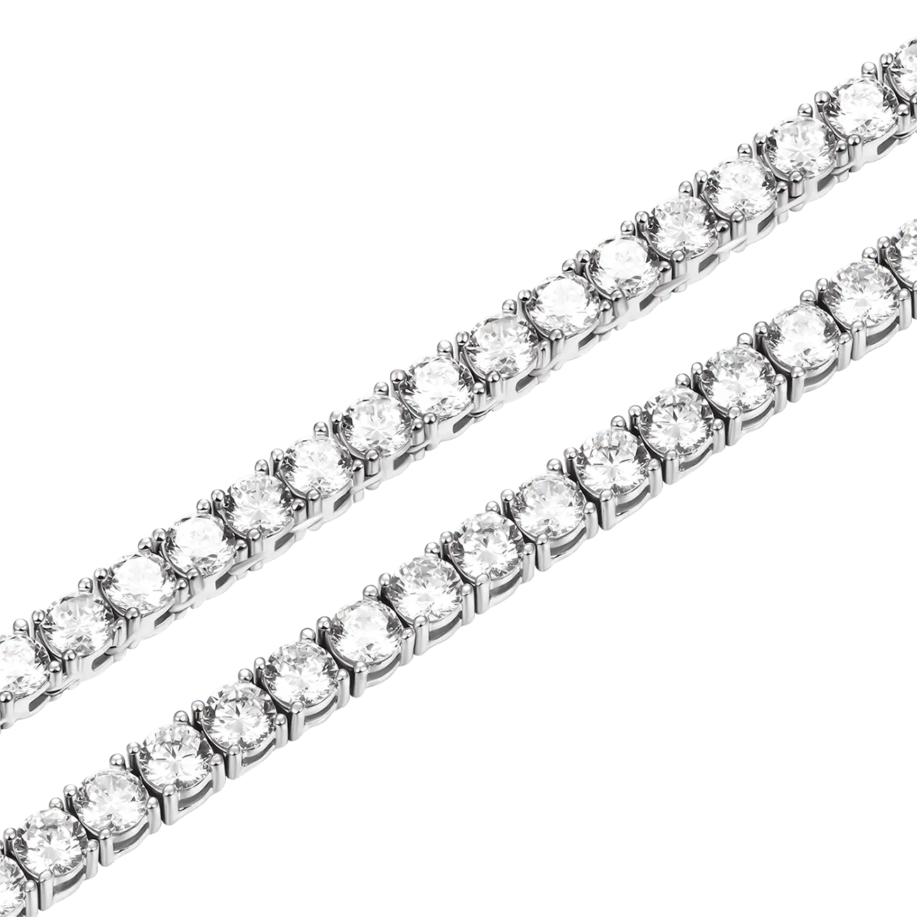 Dragon Eater Tennis Chain - White Gold - Image 3