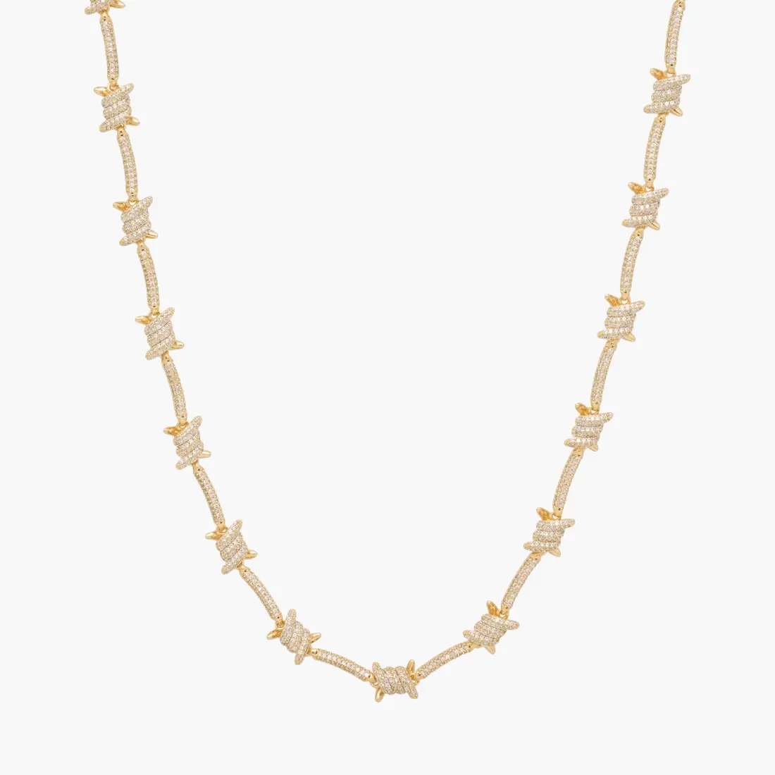 Iced Barbed Wire Chain