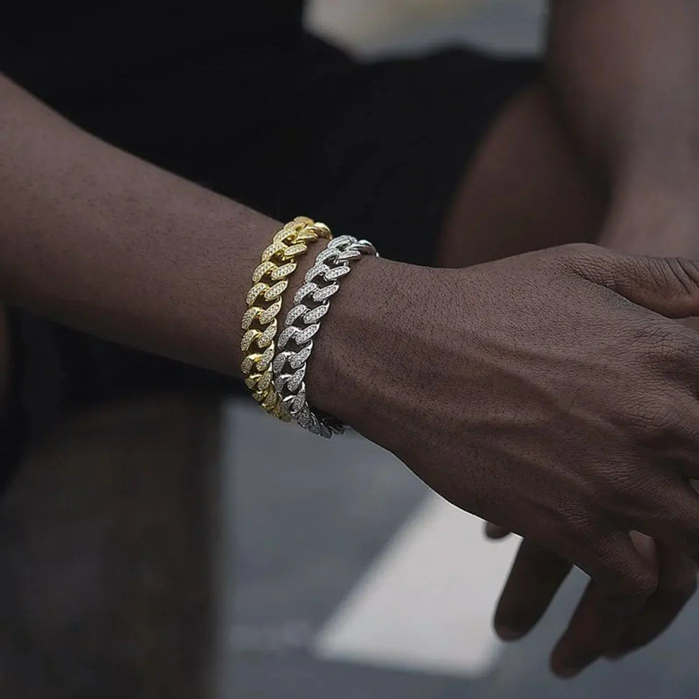 ICED MIAMI CUBAN BRACELET 8MM - Image 2
