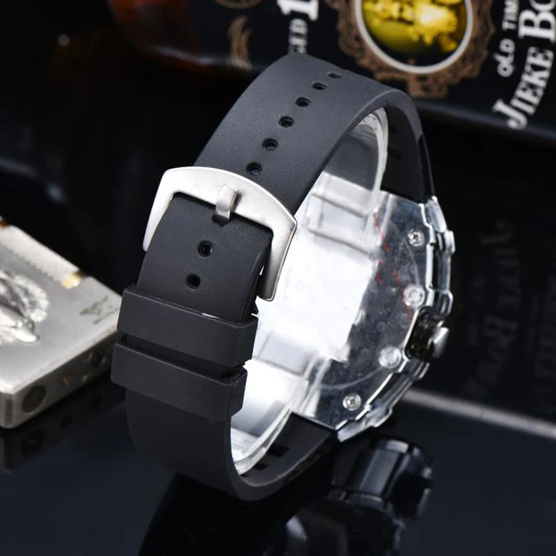 Infinity Skeleton Ice Watch - Image 6