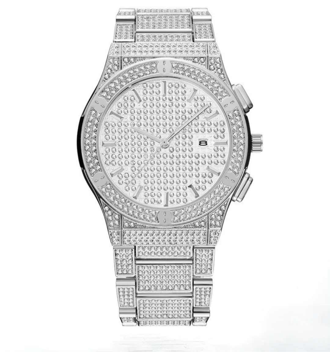 Iris Iced Out Watch