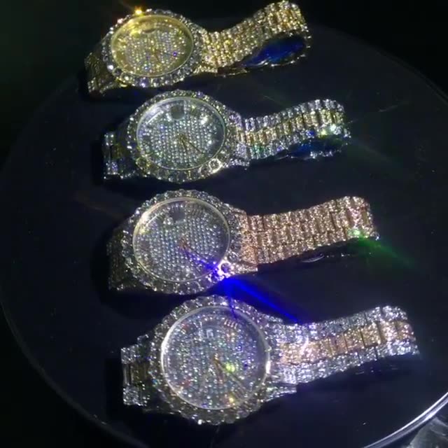 Jade Iced Out Watch - Image 6