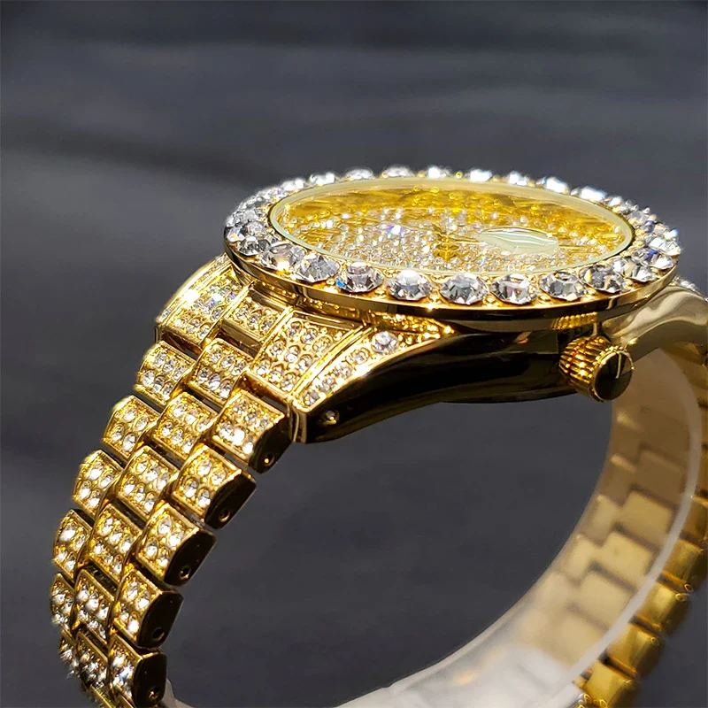 Khalil Classic Iced Out Watch - Image 5
