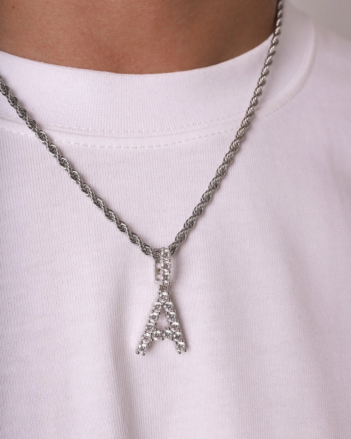 LETTER PIECE - WHITE GOLD - Image 3