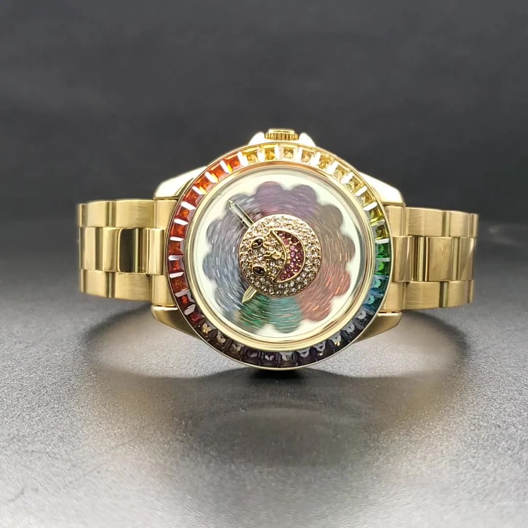 Limited Edition Flower Baguette Watch - Image 5