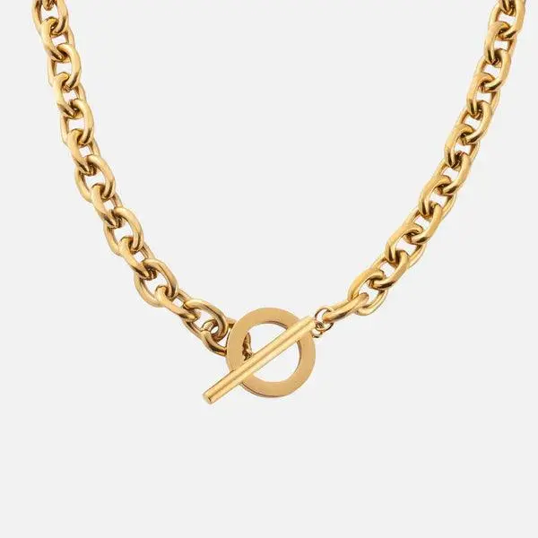 LINK CHAIN + TOGGLE PENDANT - Image 3
