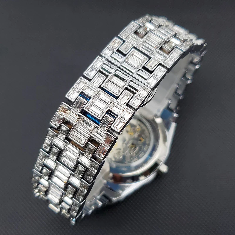 Marquis Skeleton Baguette Watch - Image 6