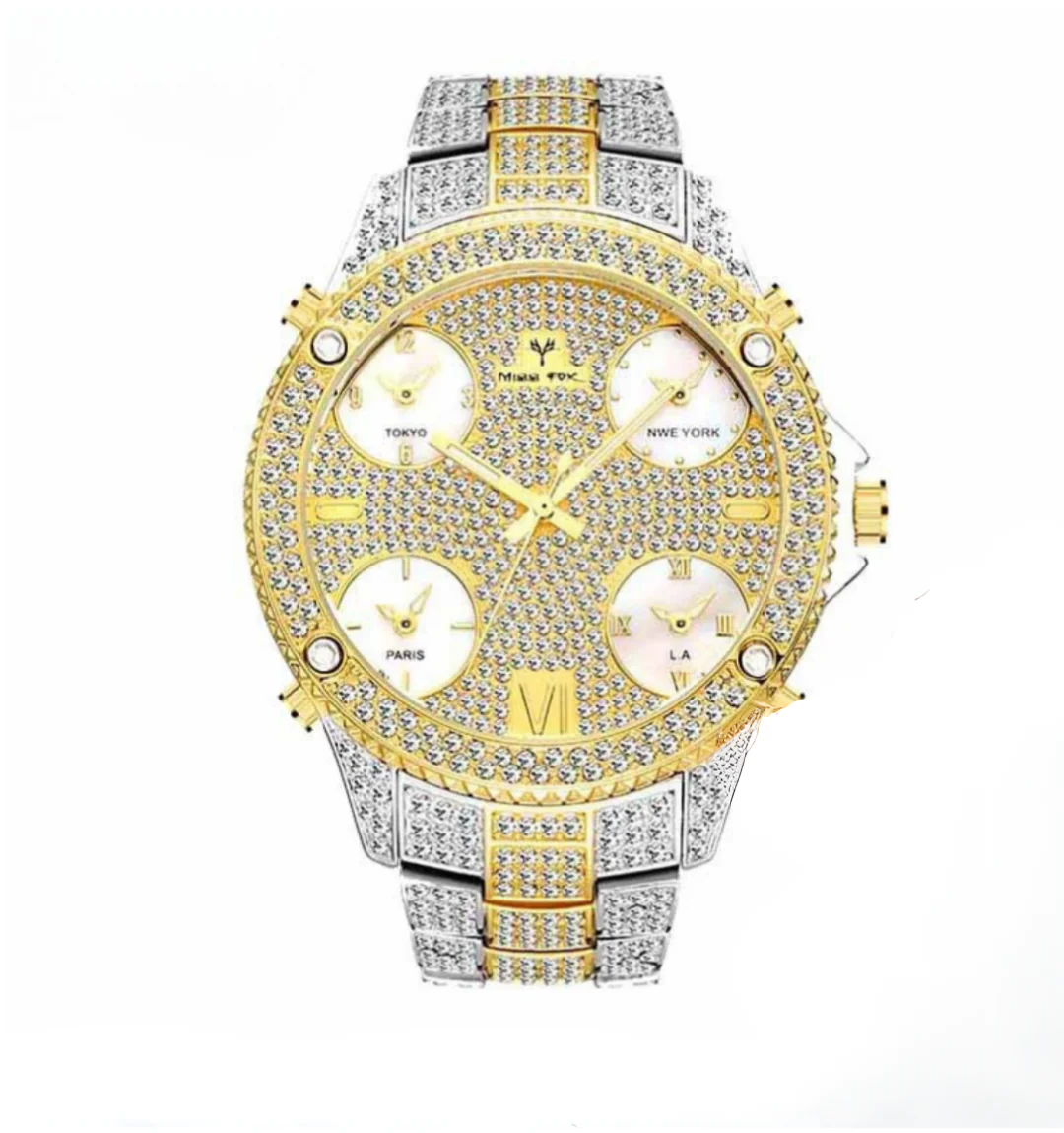 Marseille Iced Out Watch - Image 3