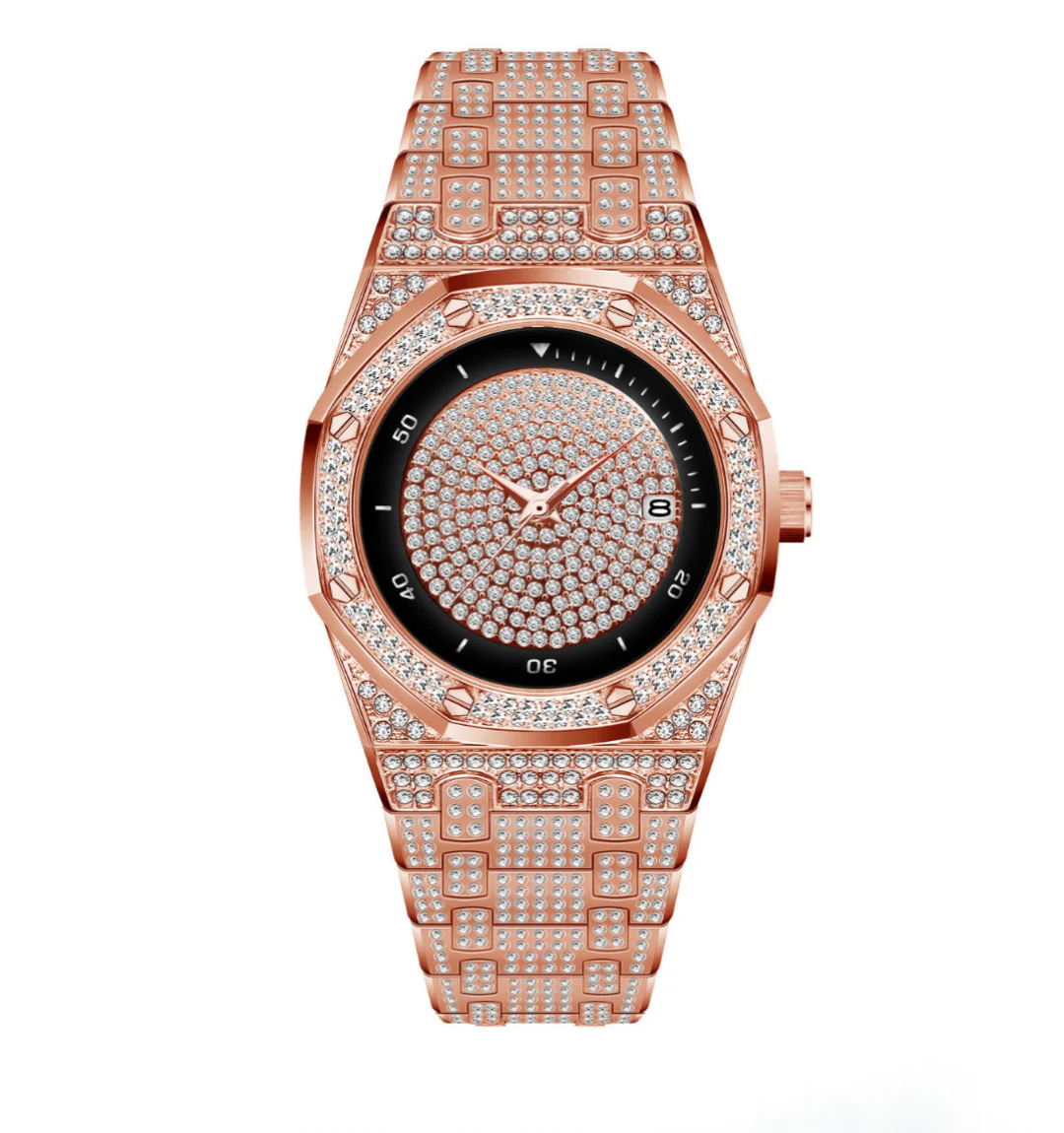 Midas Iced Out Watch - Image 4