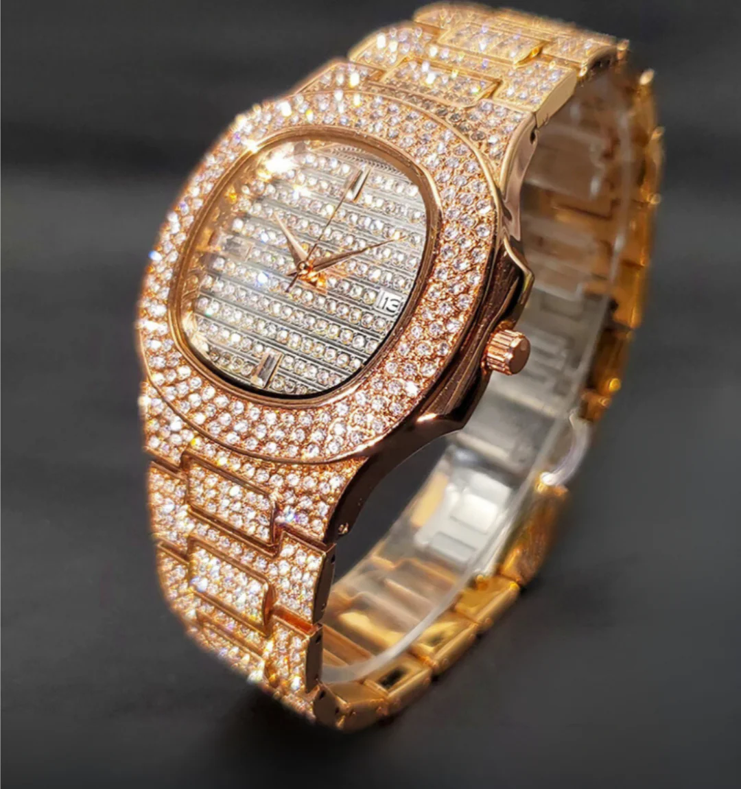 Monaco Iced Out Watch - Image 3
