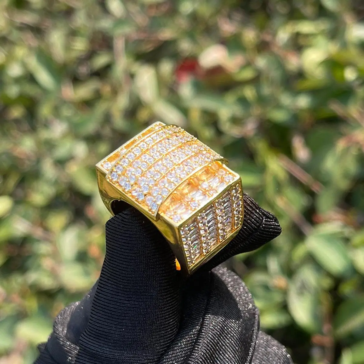 Bricks Iced Out Ring - Image 5