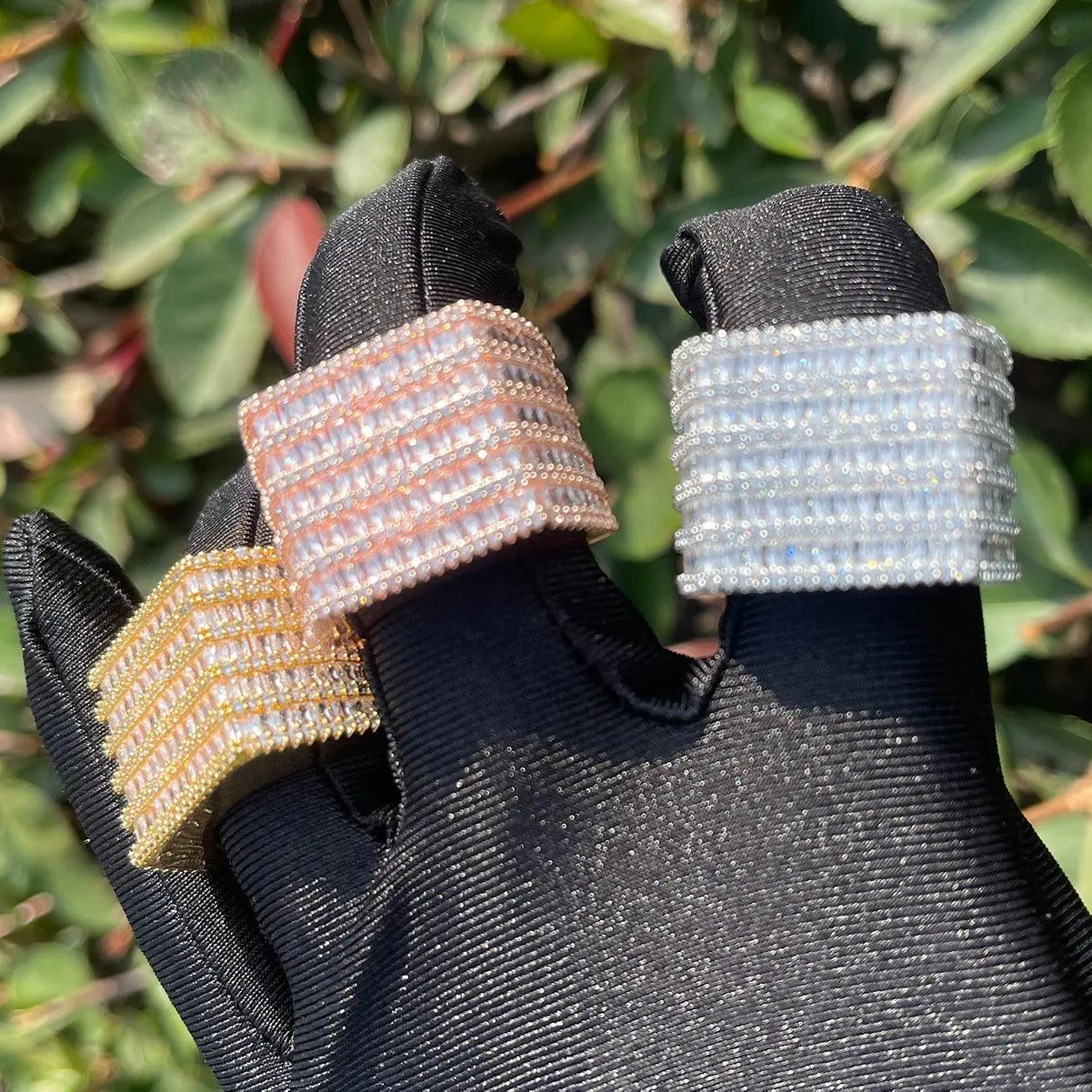 Diamond Rows Iced Out Ring - Image 4