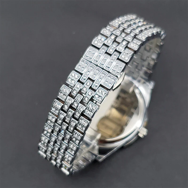Nove Arabic Iced Out Watch - Image 4
