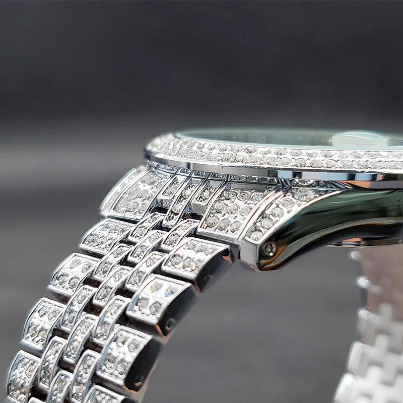 Nove Arabic Iced Out Watch - Image 7