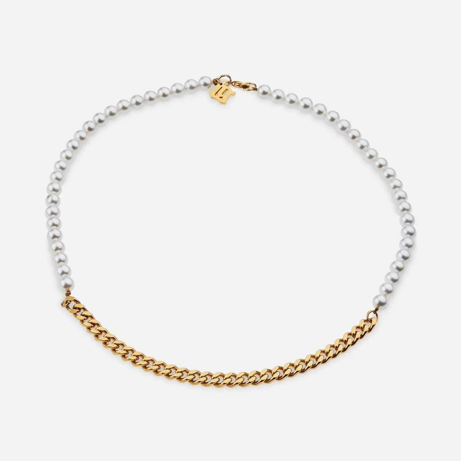 Pearl Cuban Necklace - Image 5