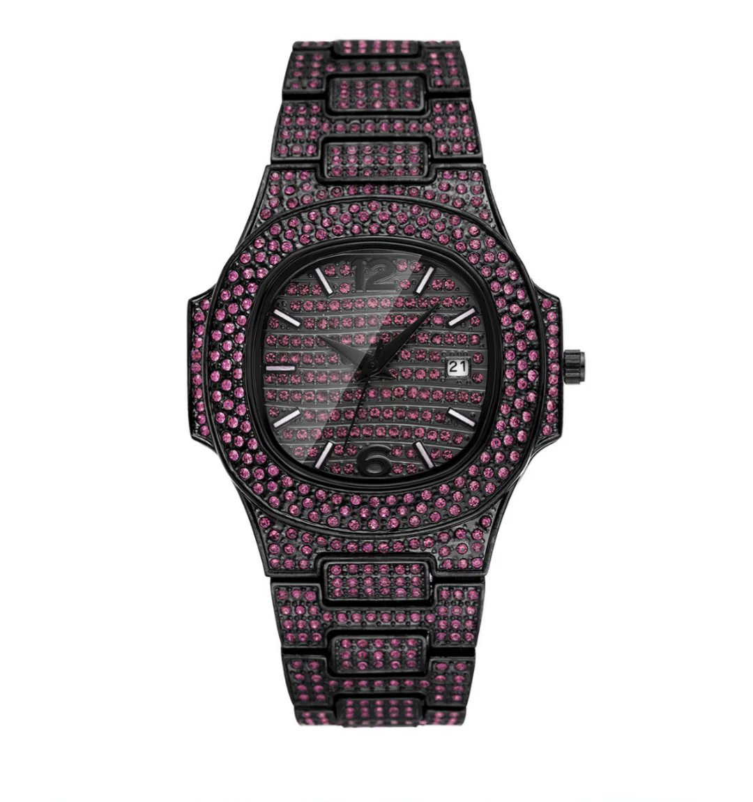 Petal Iced Out Watch