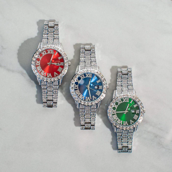 Presidential Iced Out Watch - Image 10